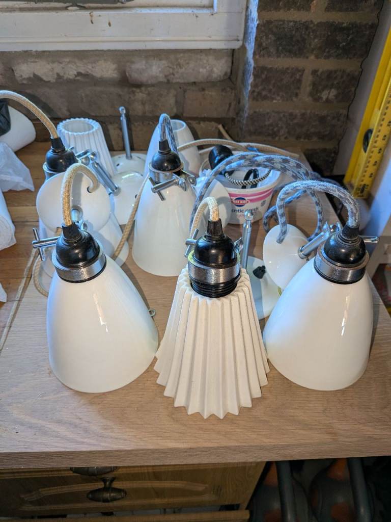 BTC Wall Light Job Light Six Shades Various Parts