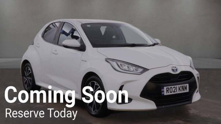 2021 Toyota Yaris 1.5 Hybrid Design 5dr CVT HATCHBACK PETROL/ELECTRIC Automatic