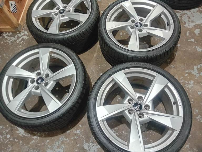19" Audi Sport Alloy Wheels with 4 Good Tyres 245/35/19