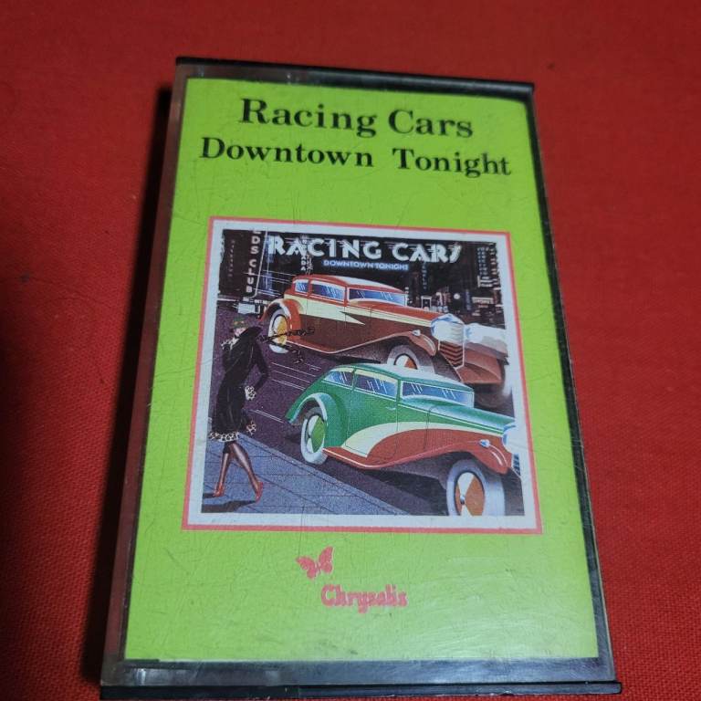 Racing Cars / Downtown Tonight Original Cassette Tape Album Excellent Condition a4 