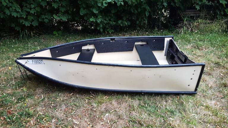 RRP £2000 Weighs Less Than A Canoe Folding Boat Dinghy Porta Bote 9ft Long