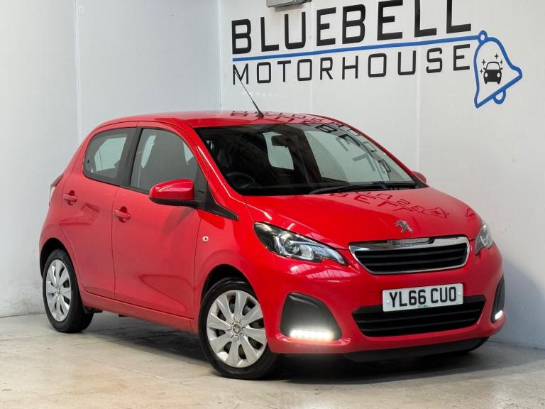 2017 Peugeot 108 1.0 Active 5dr HATCHBACK PETROL Manual