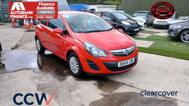 2014 Vauxhall Corsa 1.0 ecoFLEX S 3dr HATCHBACK Petrol Manual