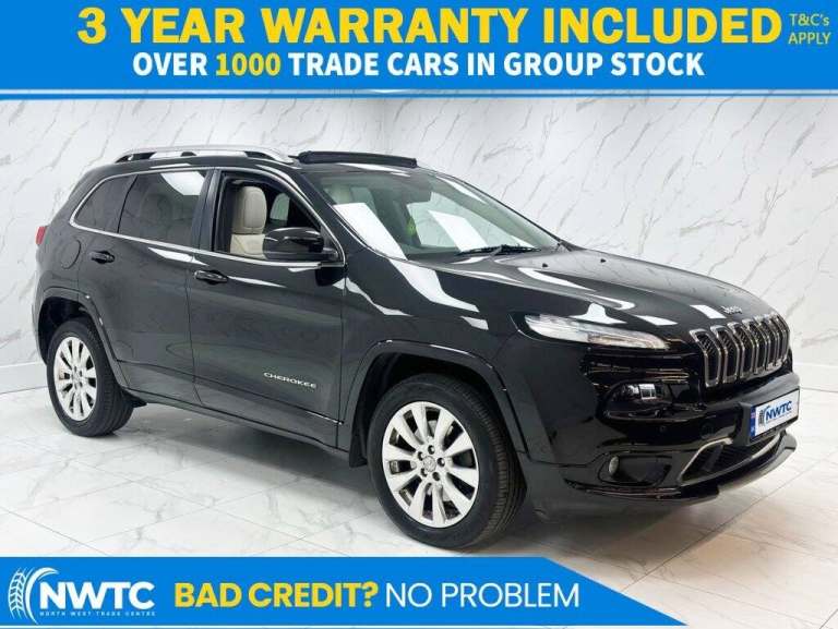 2016 Jeep Cherokee 2.2 MultiJetII Overland SUV 5dr Diesel Auto 4WD Euro 6 (s/s) (200 ps) ESTATE D...