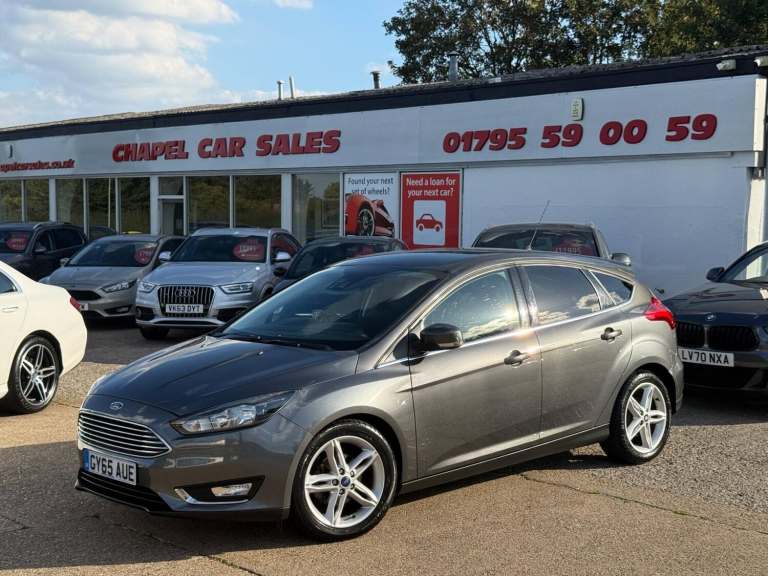2016 Ford Focus 1.0 EcoBoost 125 Titanium 5dr HATCHBACK PETROL Manual