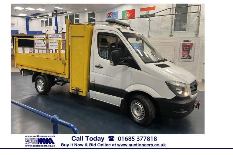 2018 Mercedes-Benz Sprinter 314 2.2CDI 143PS MWB L2 SINGLE CAB DROPSIDE (EURO 6). ---------------...