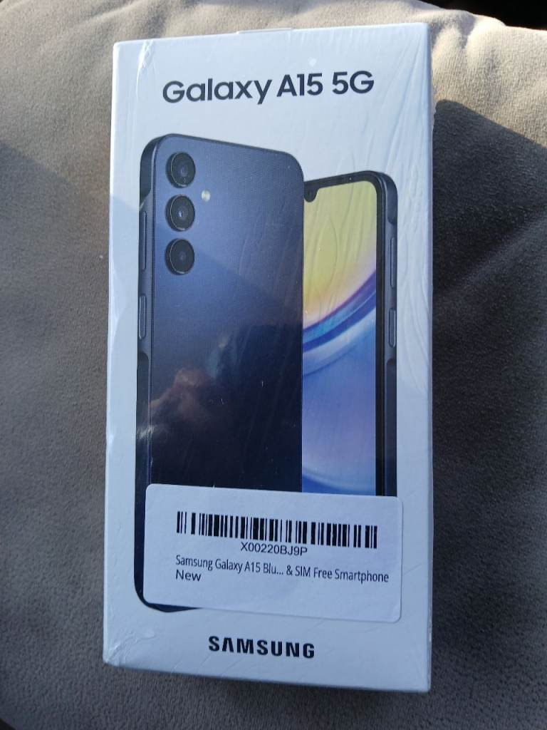 SAMSUNG GALAXY A15 5G  BRAND NEW MOBILE PHONE 