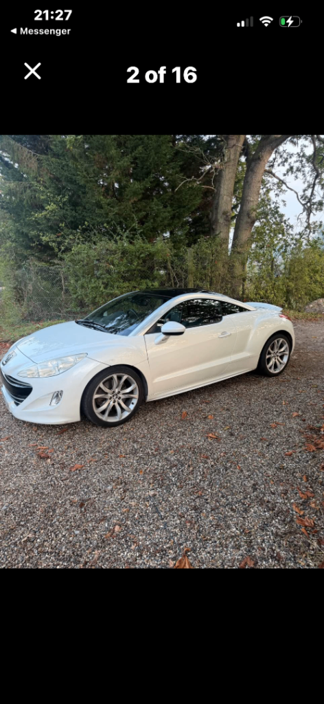 Peugeot, RCZ, Coupe, 2010, Manual, 1997 (cc), 2 doors