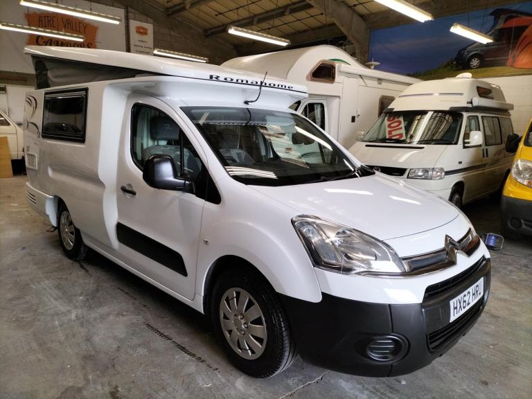 ROMAHOME R20 HYLO 2 BERTH POP-TOP MOTORHOME CITROEN BERLINGO 1.6HDI 
