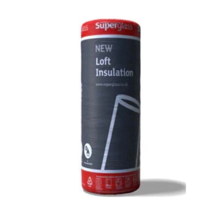 100 mm loft insulation x2 rolls 