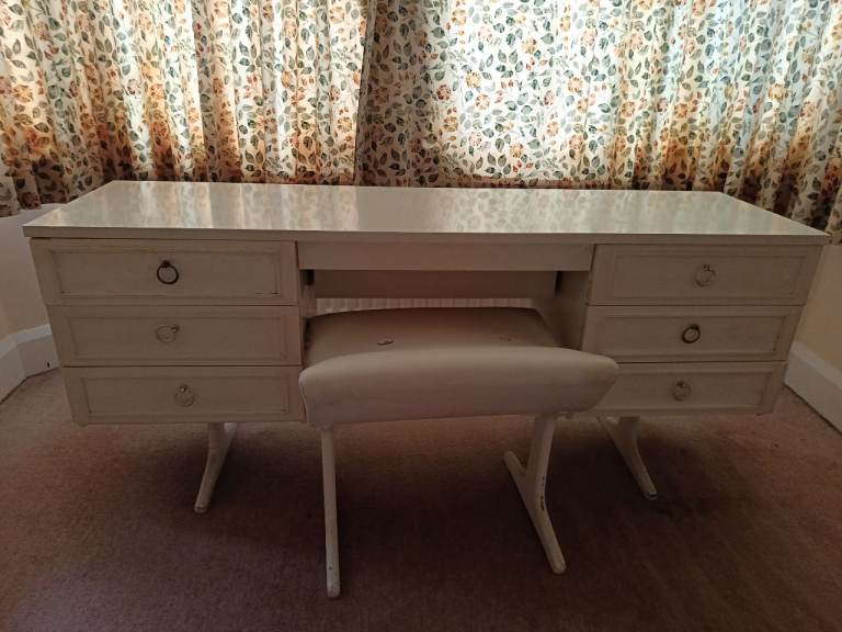 Dressing table and stool