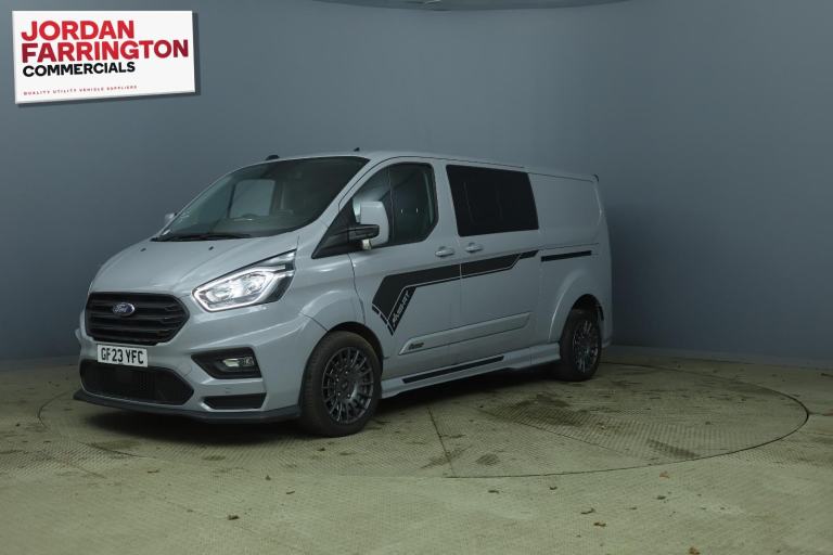 2023 FORD TRANSIT CUSTOM 2.0 320 MS-RT LWB AUTO CREW VAN *TAIL GATE* *10K MILES*