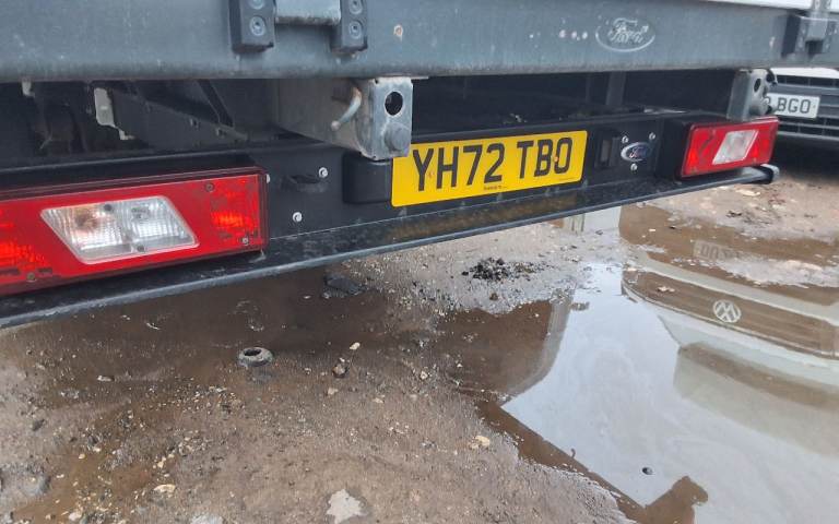 FORD TRANSIT TWIN WHEEL TIPPER / CHASSIS CAB 2023 COMPLETE GENUINE LIGHT BOARD WITH LIGHTS