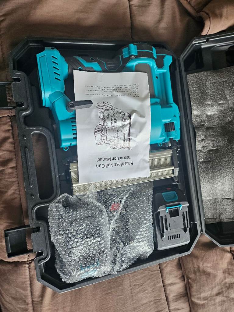YOFIDRA Brushless Nail Gun – As Good As New