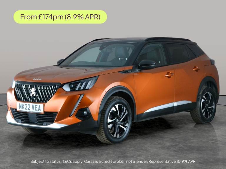 2022 Peugeot 2008 1.2 PureTech 130 GT 5dr HATCHBACK PETROL Manual