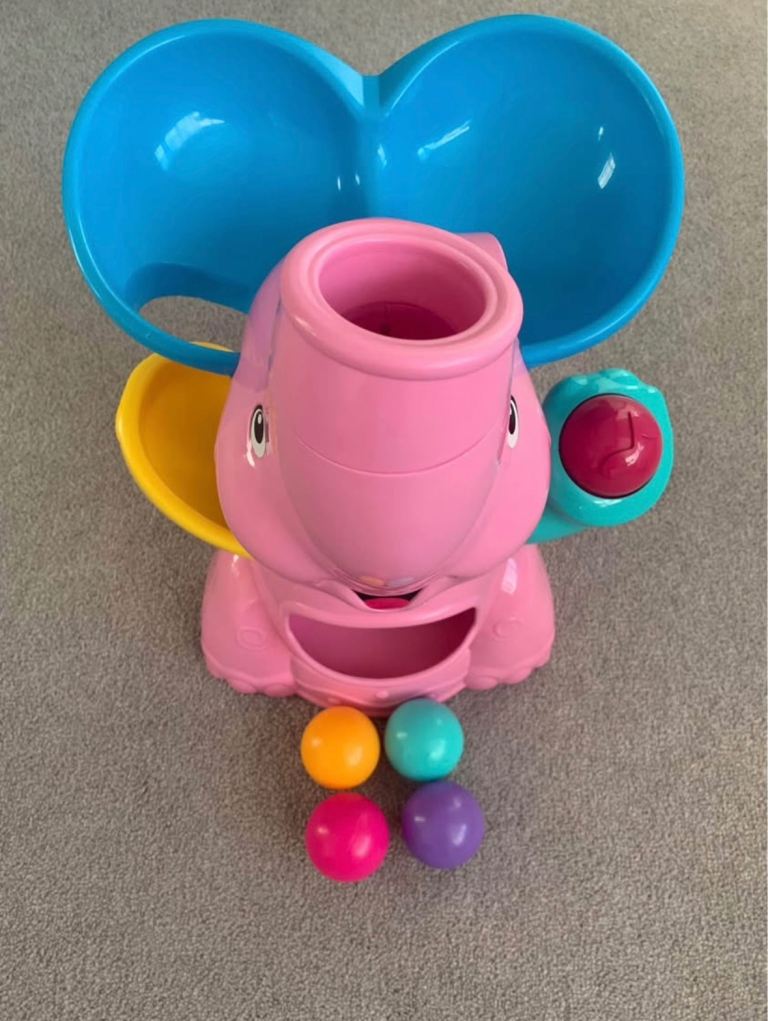 Playskool Pink Elefun Ball popper