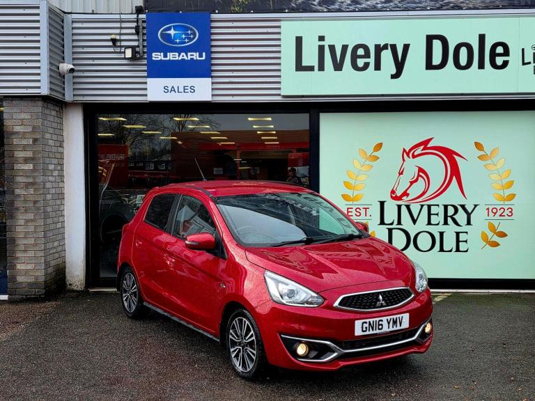 2016 Mitsubishi Mirage 1.2 Juro CVT Euro 6 (s/s) 5dr HATCHBACK Petrol Automatic