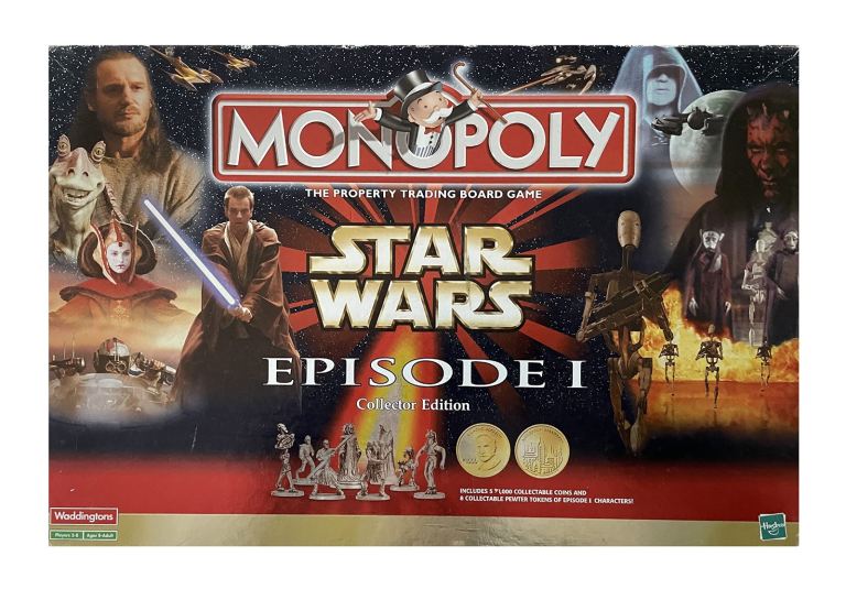 Star Wars Phantom Menace Collectors Edition Monopoly 