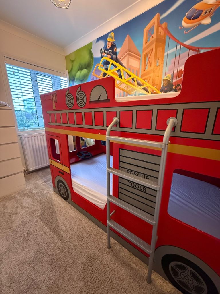 Fire Engine Bunk Beds