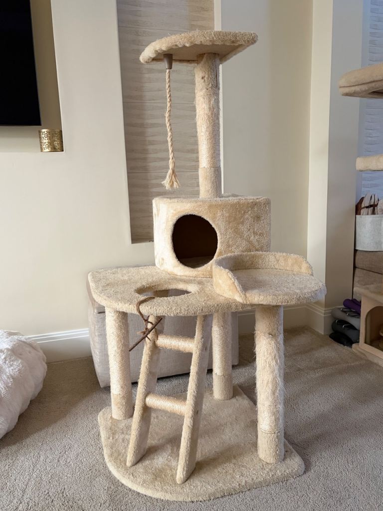 Beige Cat Tree