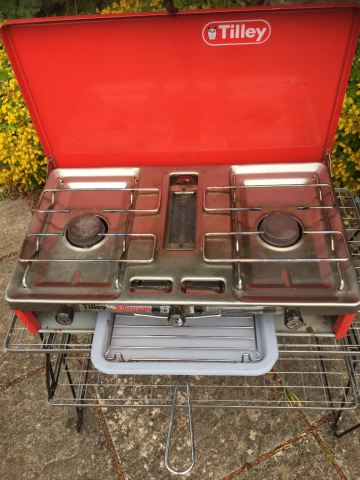 TILLEY Talisman ２バーナー！vintage! Tilley Two Burner Camping Stove & Grill – Good Condition | in Long