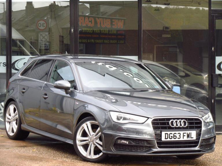 2013 Audi A3 1.4 TFSI S line Sportback S Tronic Euro 5 (s/s) 5dr HATCHBACK Petrol Automatic