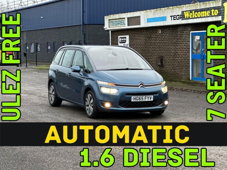 2016 Citroen C4 Grand Picasso 1.6 BlueHDi Exclusive 5dr EAT6 MPV Diesel Automatic