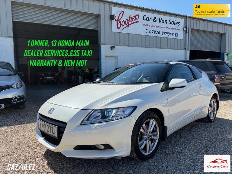 2011 Honda CR-Z 1.5 IMA GT Hybrid 3dr HATCHBACK Petrol/Electric Hybrid Manual
