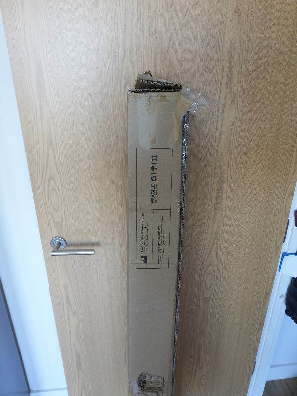 Unopened PVC Fence Screening for Garden/Patio