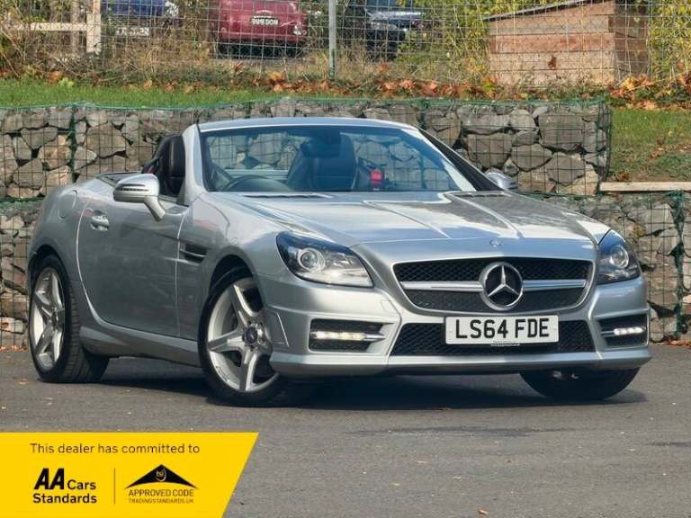 2014 Mercedes-Benz SLK 1.8 SLK200 AMG Sport 2dr CONVERTIBLE Petrol Manual