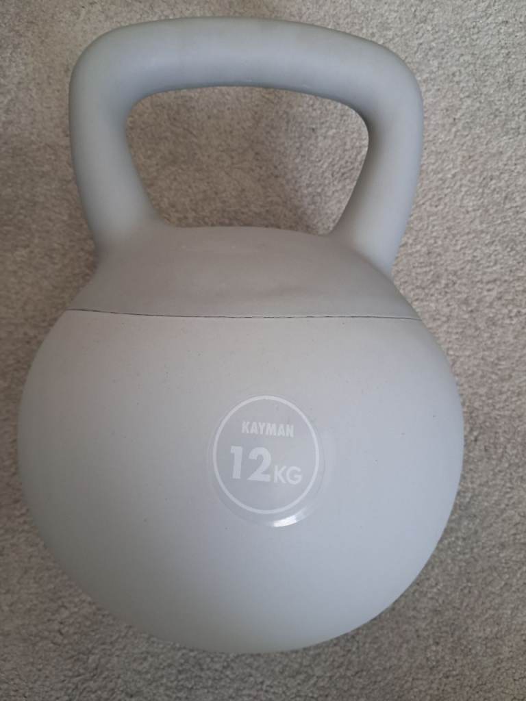 KAYMAN Soft Kettlebell for Home Gym – PVC Coated Weight