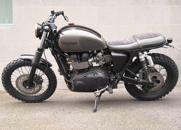 Custom Triumph Scrambler 