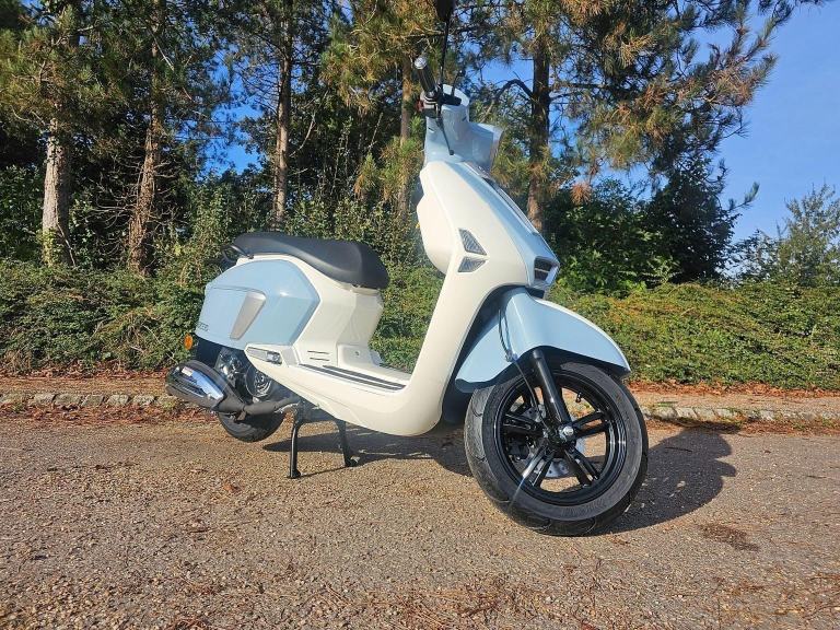 AJS BARLETTA 125 CVT EURO 5 2025 Petrol Automatic in Blue