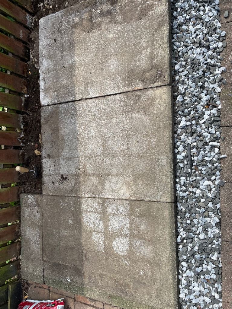 Paving slabs x 3