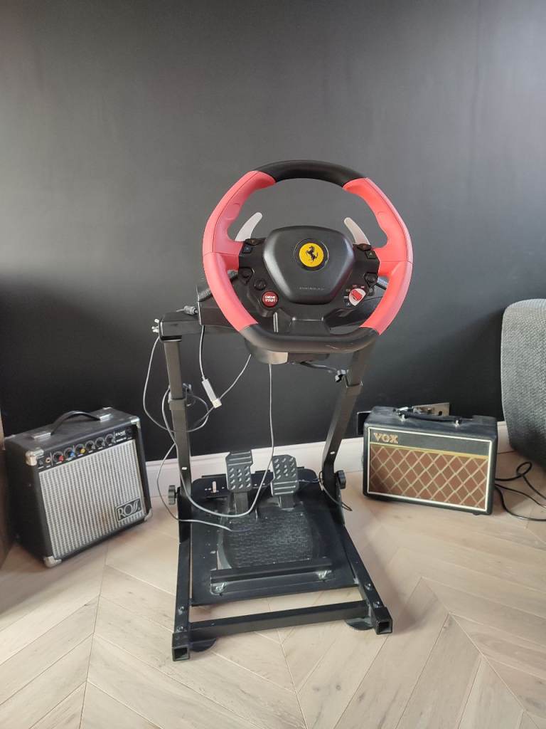 Steering wheel pedals and stand 