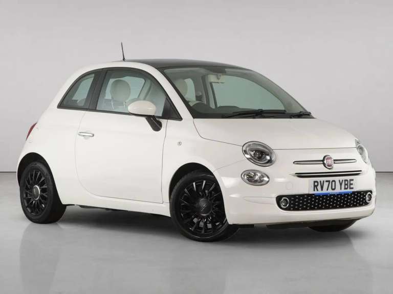 2020 Fiat 500 1.2 Lounge Hatchback 3dr Petrol Dualogic Euro 6 (s/s) (69 bhp) Hatchback Petrol Aut...
