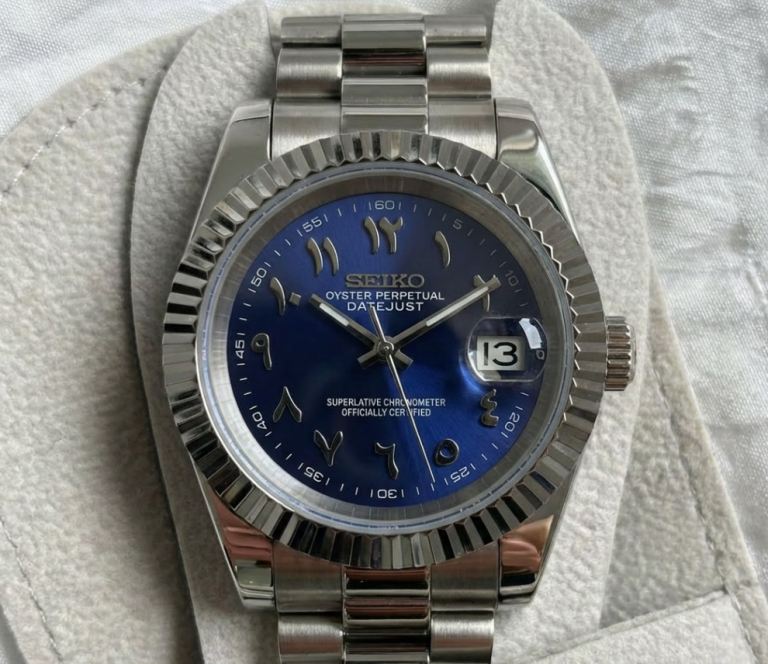 Seiko Royal Blue | Arabic Dial Watch