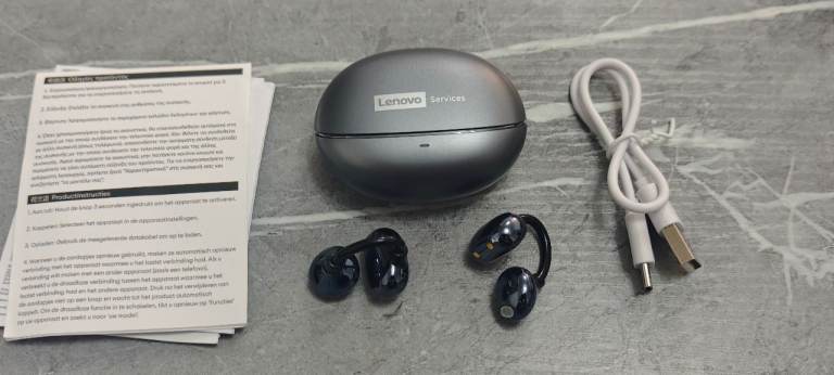 Lenovo RS106 Open Ear ClipOn Wireless Bluetooth Headphones 