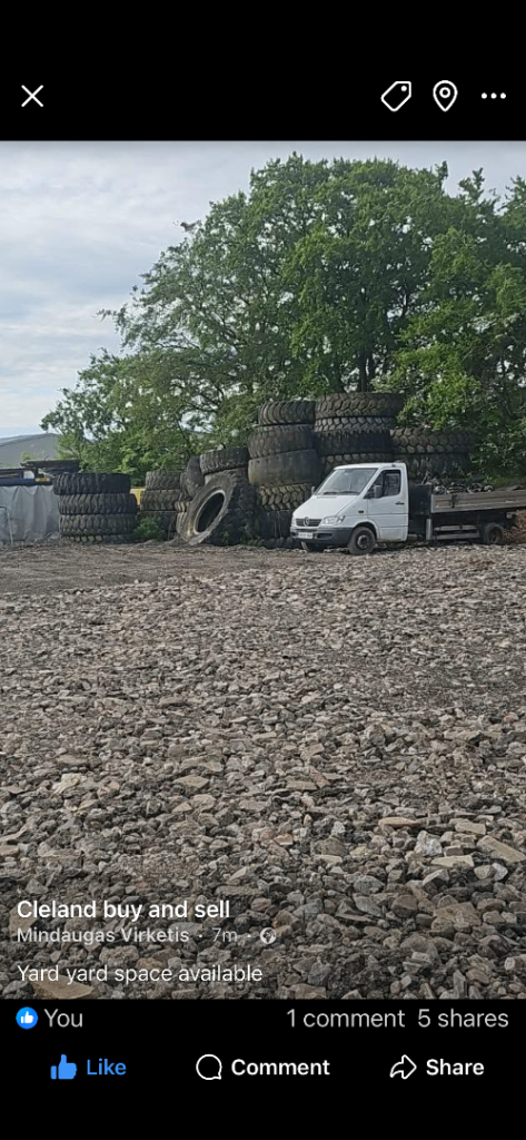 Yard /land /parking /storage are 