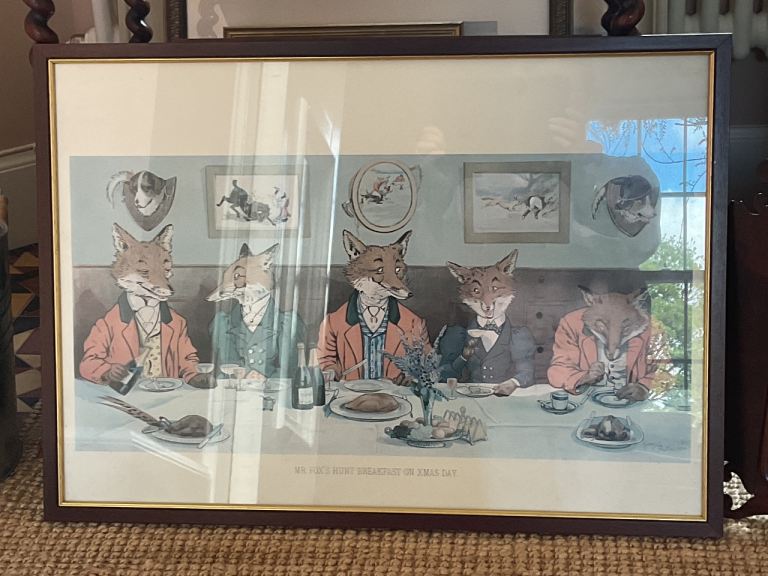 Mr Fox’s Hunt Breakfast on Christmas Day