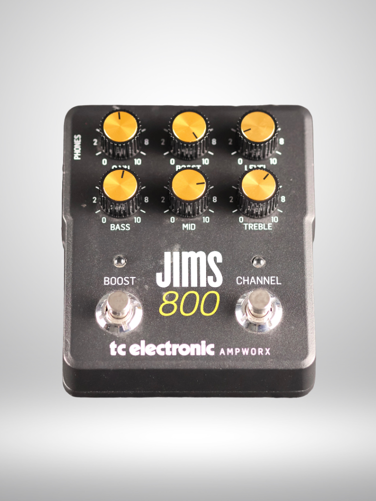 TC Electronic Ampworx JIMS 800 Pedal, Black, 2023 - Present