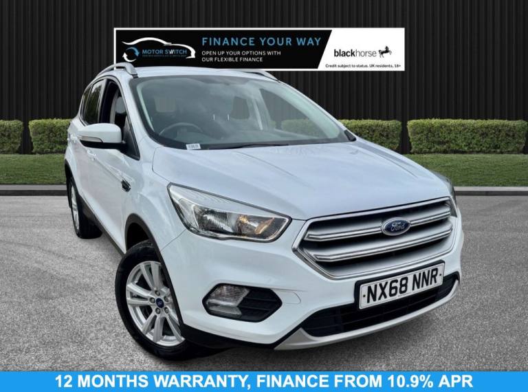 2018 68 FORD KUGA 1.5 TDCI ZETEC SUV 5DR DIESEL MANUAL EURO 6 (S/S) (120 PS) DIE