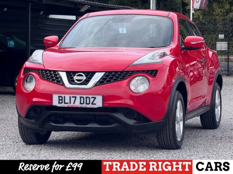 2017 Nissan Juke 1.6 Visia 5dr - LOW MILEAGE HATCHBACK Petrol Manual