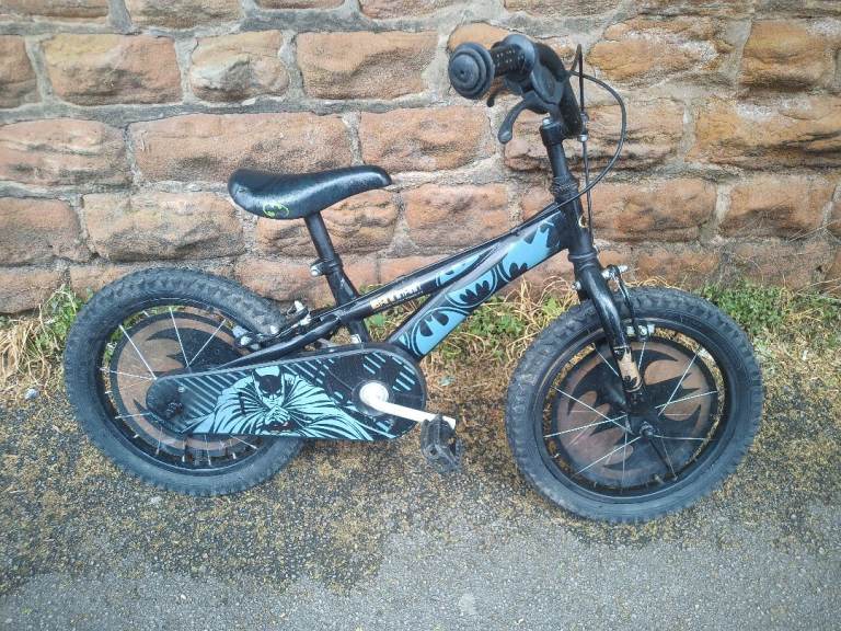 Batman Kids Bike 16-inch – Black, Good Condition