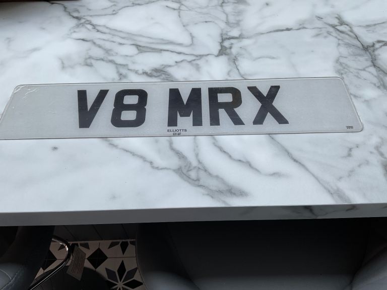 Personalised Number Plates to buy separately or together