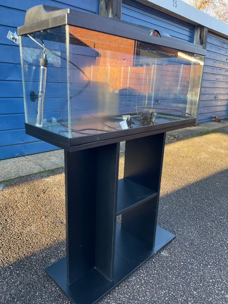image for Fish tank and stand Delivery Available 