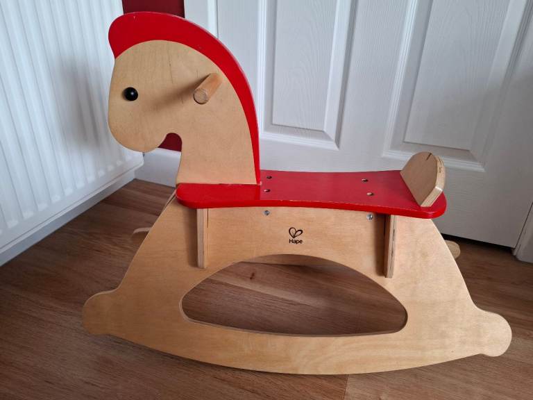 Rock & Ride Rocking Horse Wooden by Hape (Switzerland)