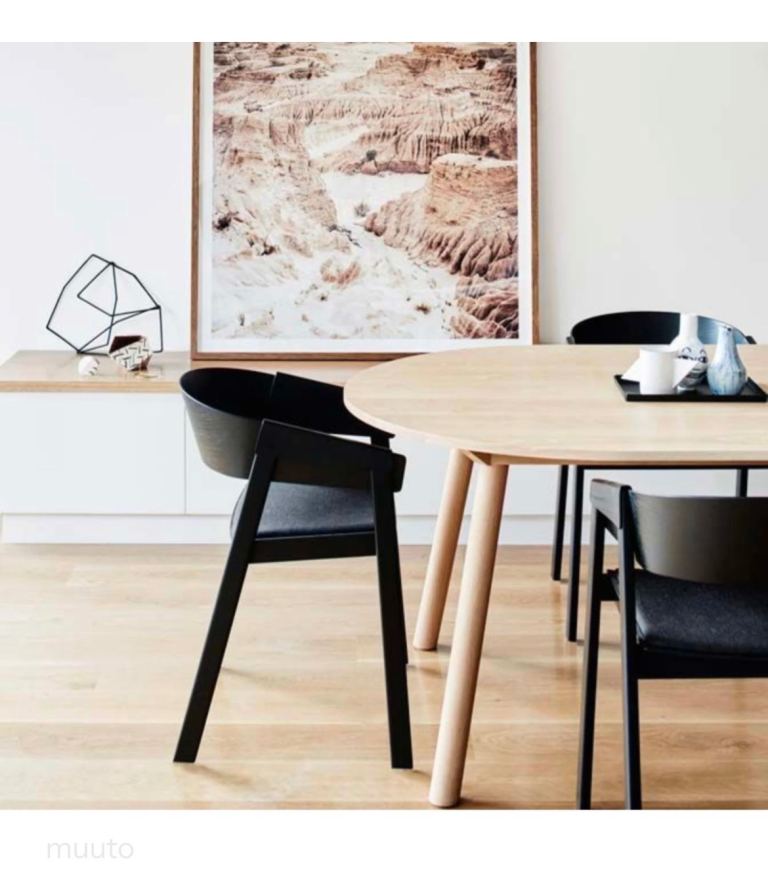 muuto cover oak dining chair