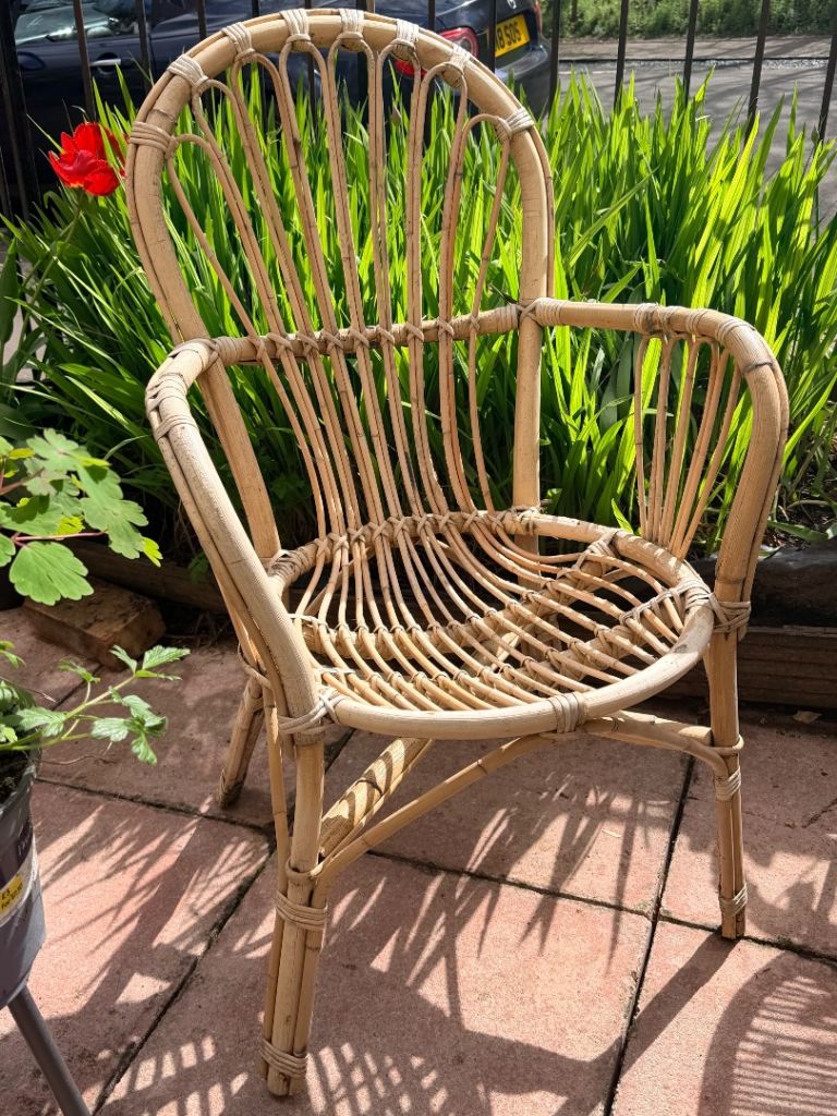 Natural Rattan Chair 