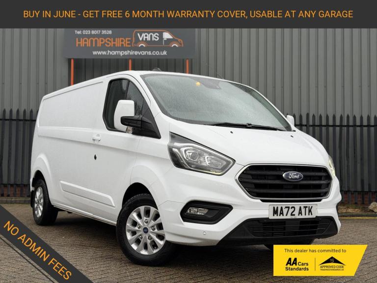 2022 Ford Transit Custom 2.0 300 EcoBlue Limited Panel Van 5dr Diesel Manual L2 H1 Euro 6 (s/s) (...